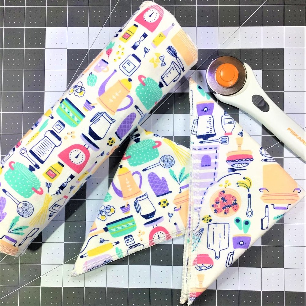 Reusable Unpaper Towels Multipurpose Cleaning Rugs